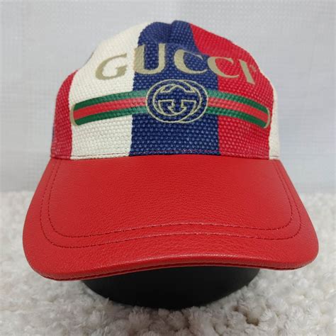 Gucci Print Sylvie Baseball Hat 